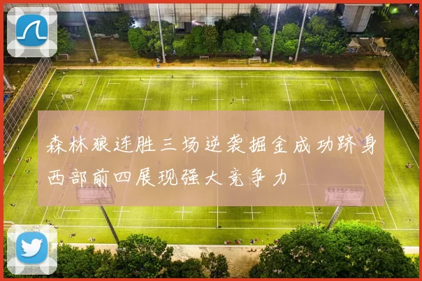 森林狼连胜三场逆袭掘金成功跻身西部前四展现强大竞争力
