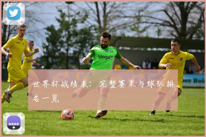 世界杯战绩表：完整赛果与球队排名一览