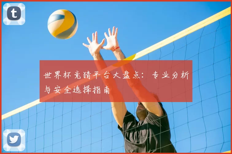 世界杯竞猜平台大盘点：专业分析与安全选择指南