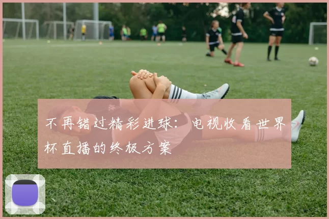 不再错过精彩进球：电视收看世界杯直播的终极方案