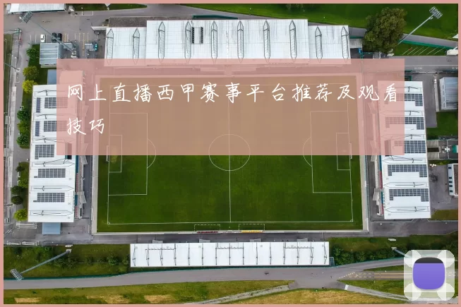网上直播西甲赛事平台推荐及观看技巧
