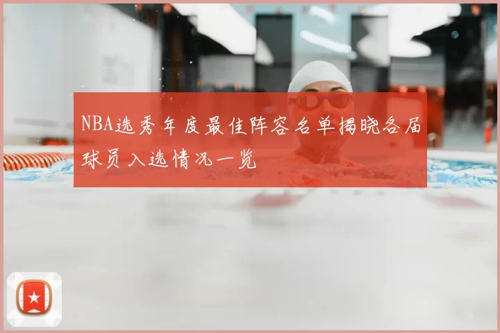 NBA选秀年度最佳阵容名单揭晓各届球员入选情况一览