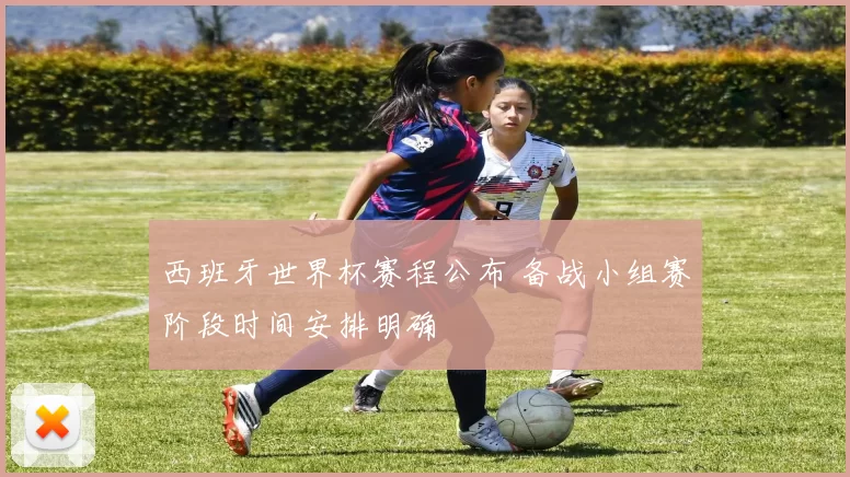 西班牙世界杯赛程公布 备战小组赛阶段时间安排明确