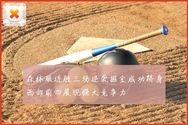 森林狼连胜三场逆袭掘金成功跻身西部前四展现强大竞争力